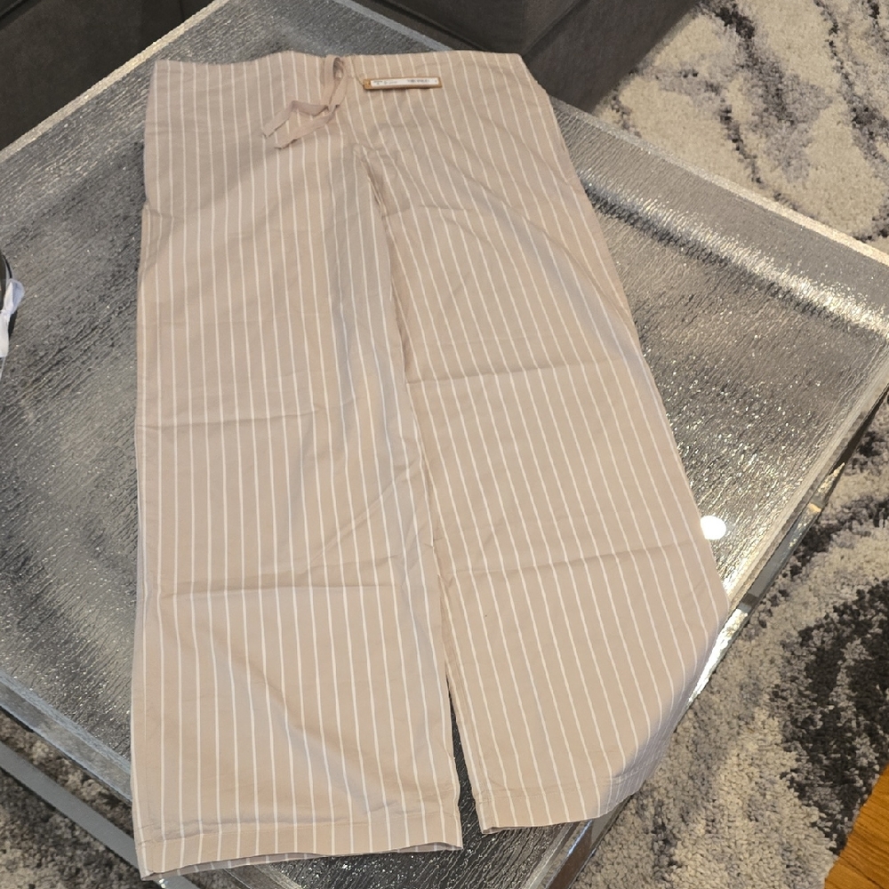 SKIMS COTTON POPLIN PANT.  NWT